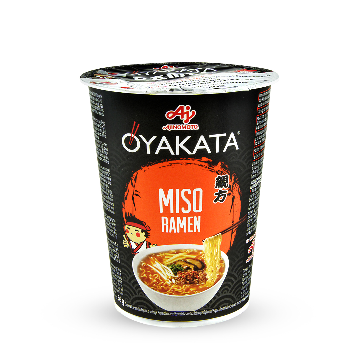 Supă instant Miso Ramen CUP OYAKATA 66g