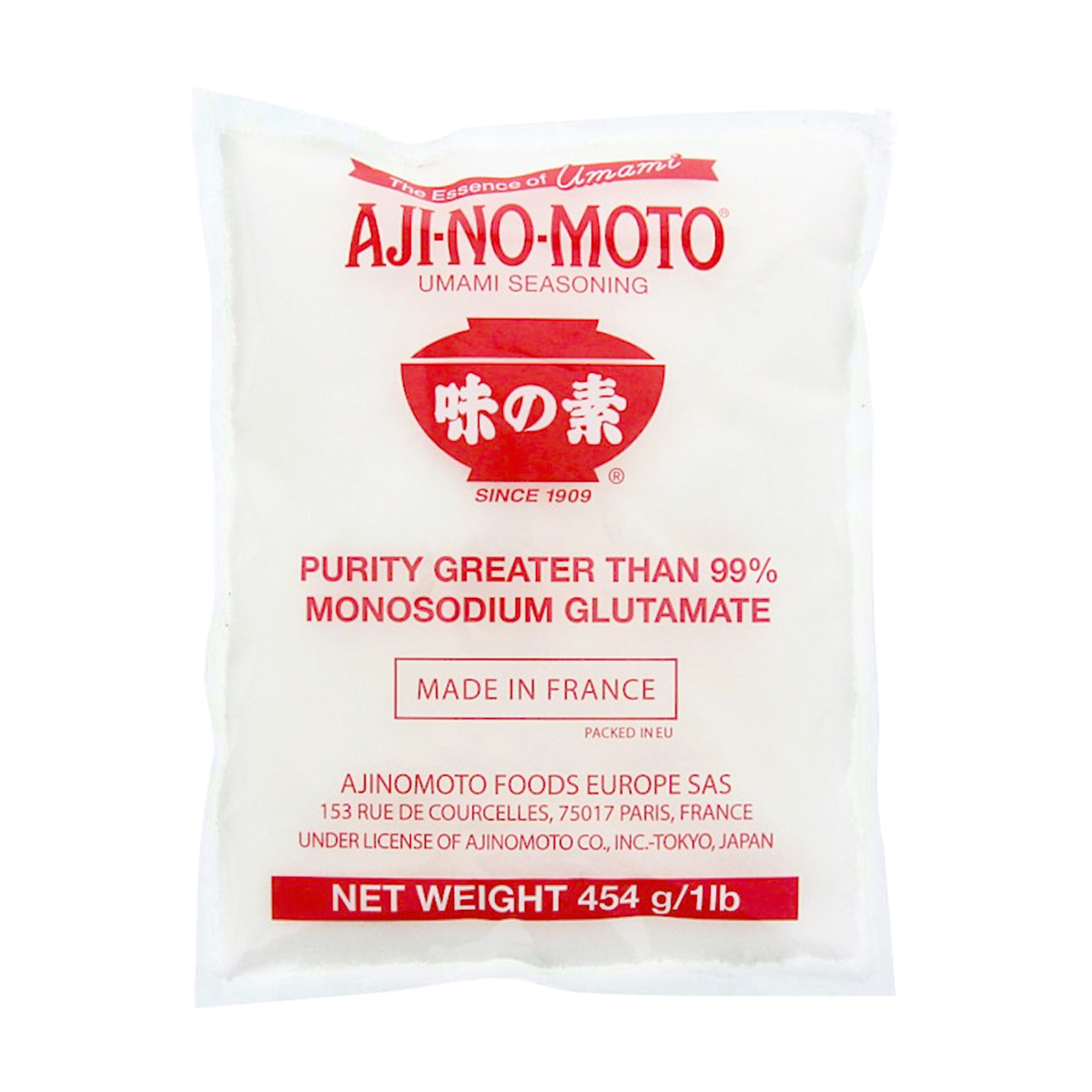 Monosodium Glutamat AJINOMOTO 454g
