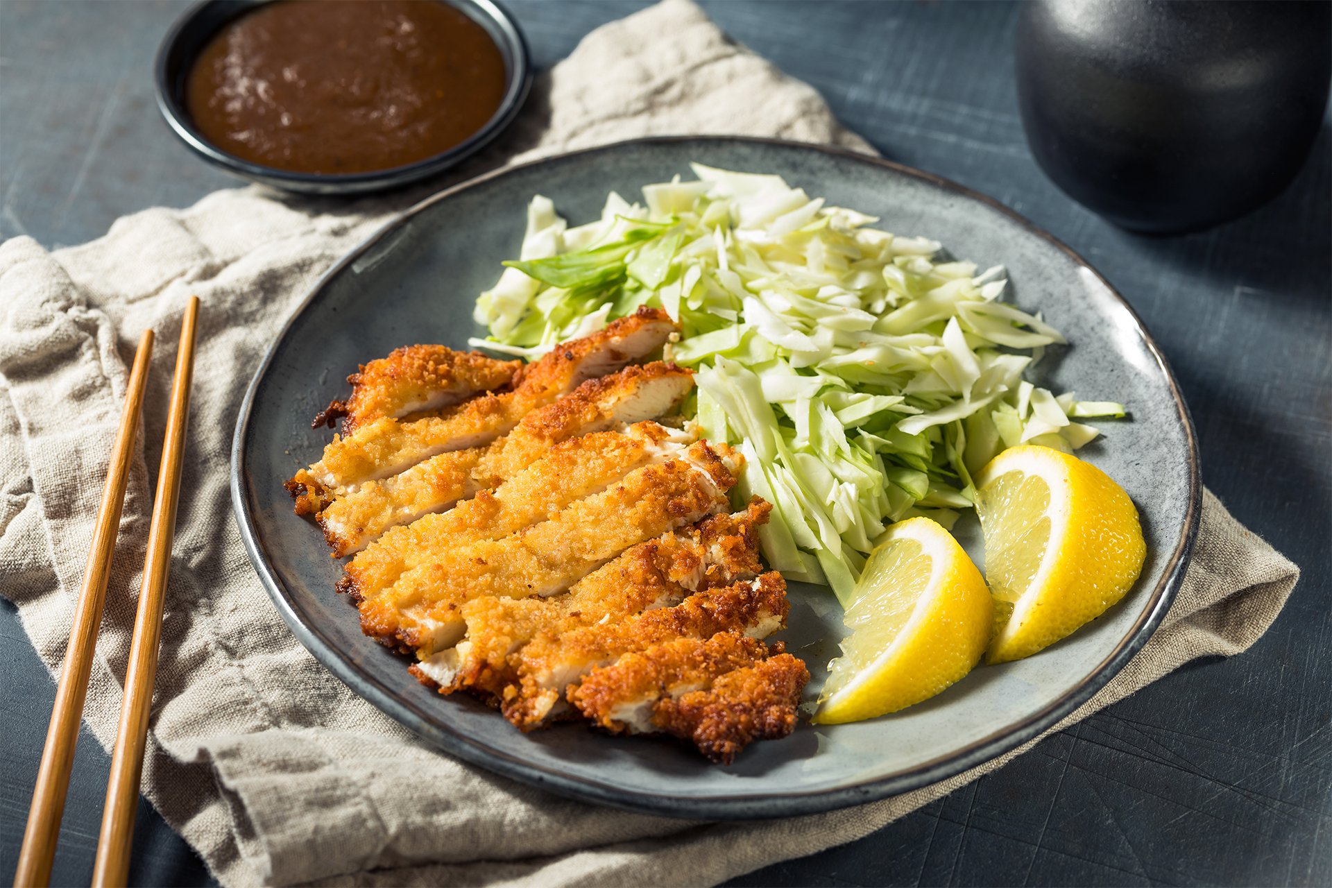 Pui Katsu la cuptor