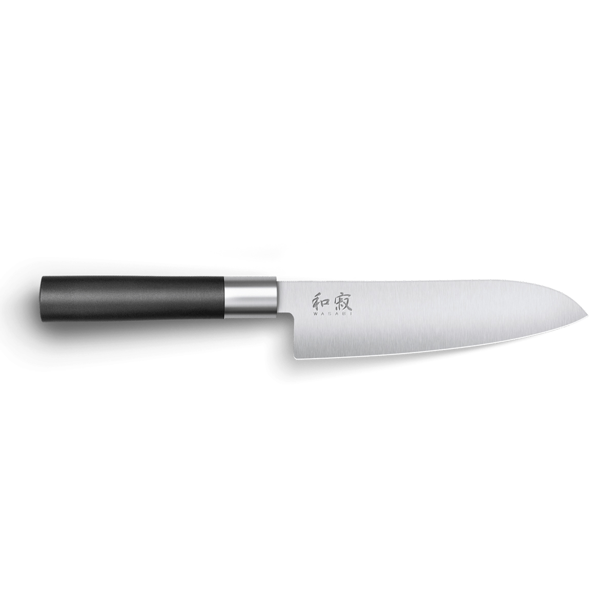 Cuțit negru SANTOKU 16.5cm