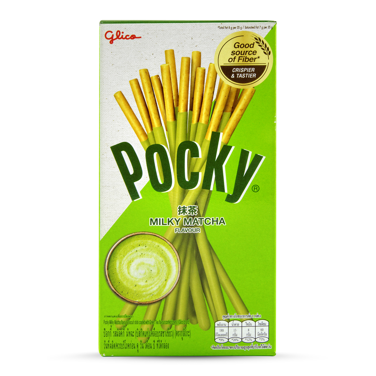 Sticks Matcha GLICO 35g