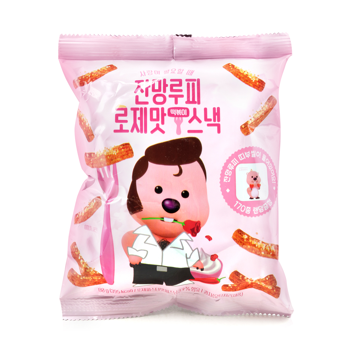 Chips Tteokbokki Rose ZANMANG 80g