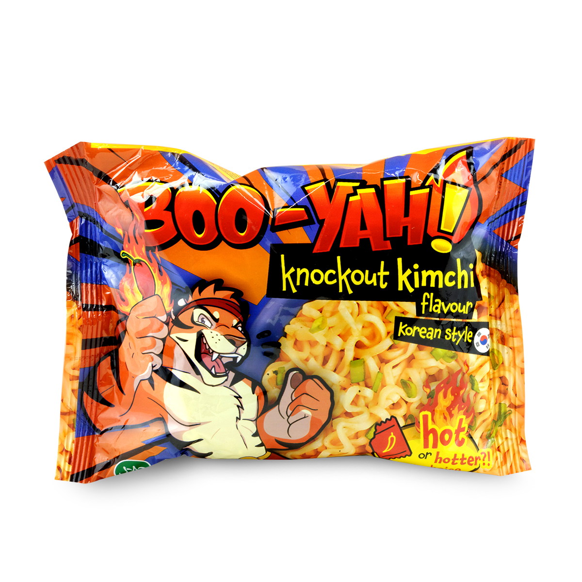 Tăiței instant Knockout Kimchi BOO-YAH 60g