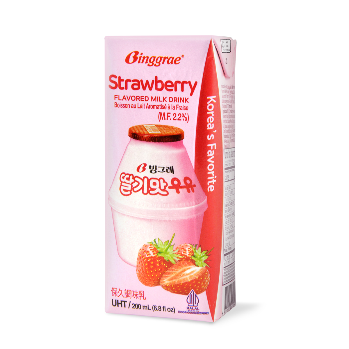 Suc de căpșuni BINGGRAE 200ml