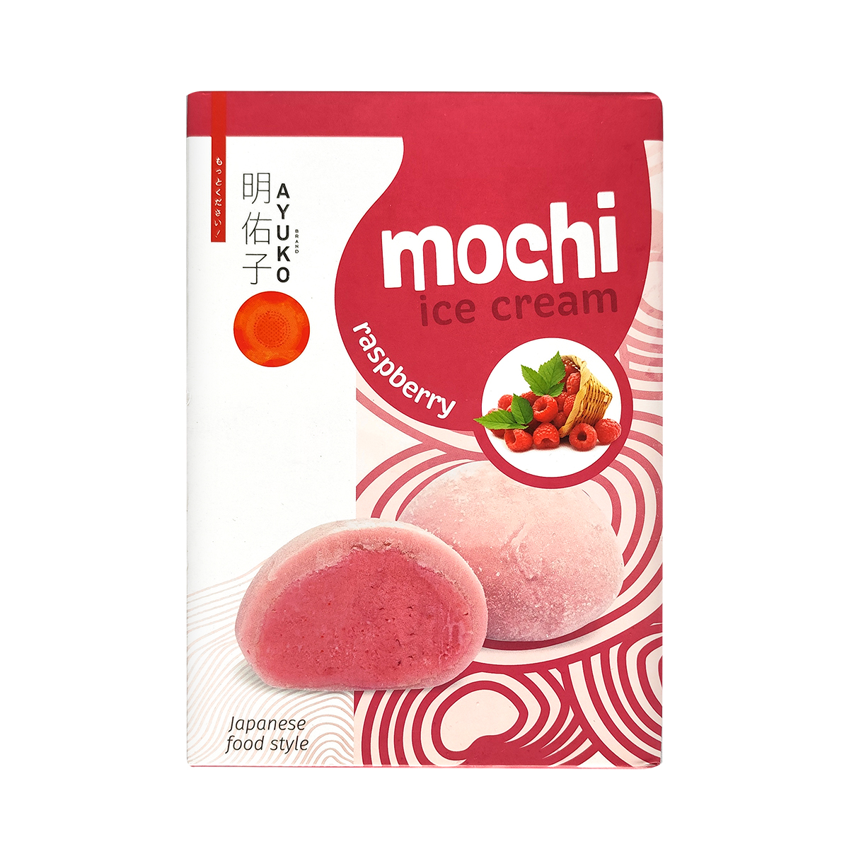 Mochi cu înghețată de zmeură AYUKO 180g