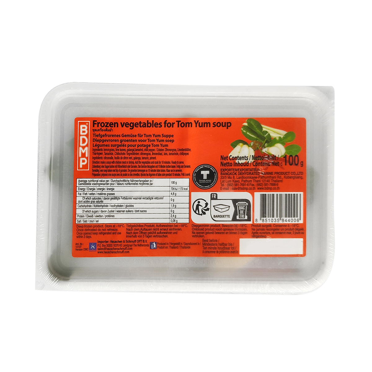 Legume pentru Tom Yum BDMP 100g