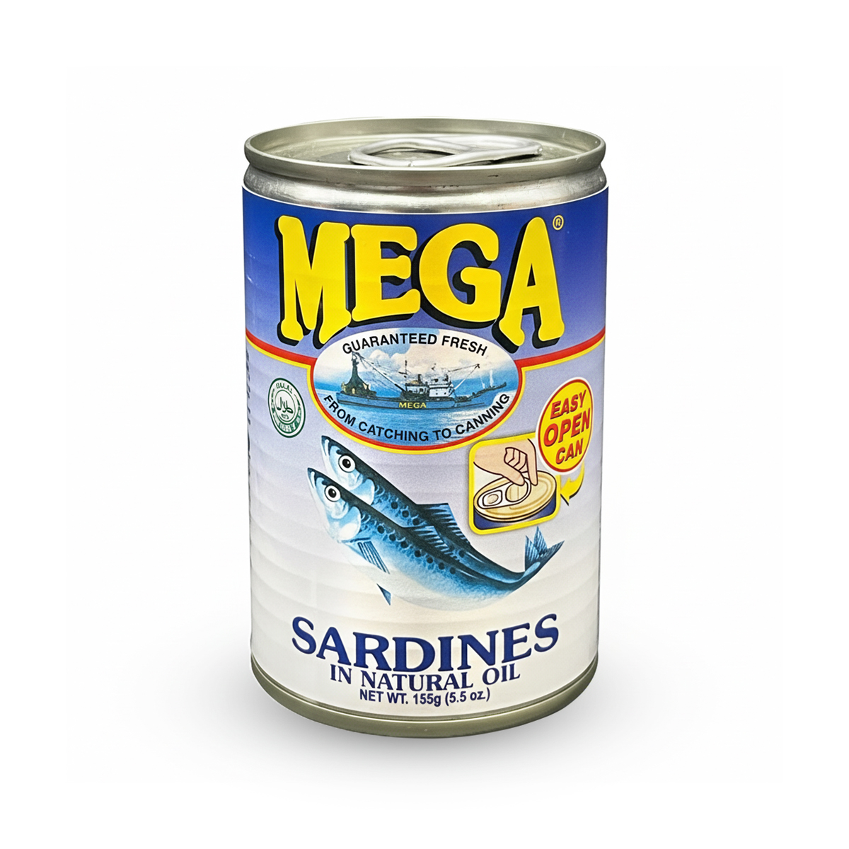 Sardine în ulei MEGA 155g