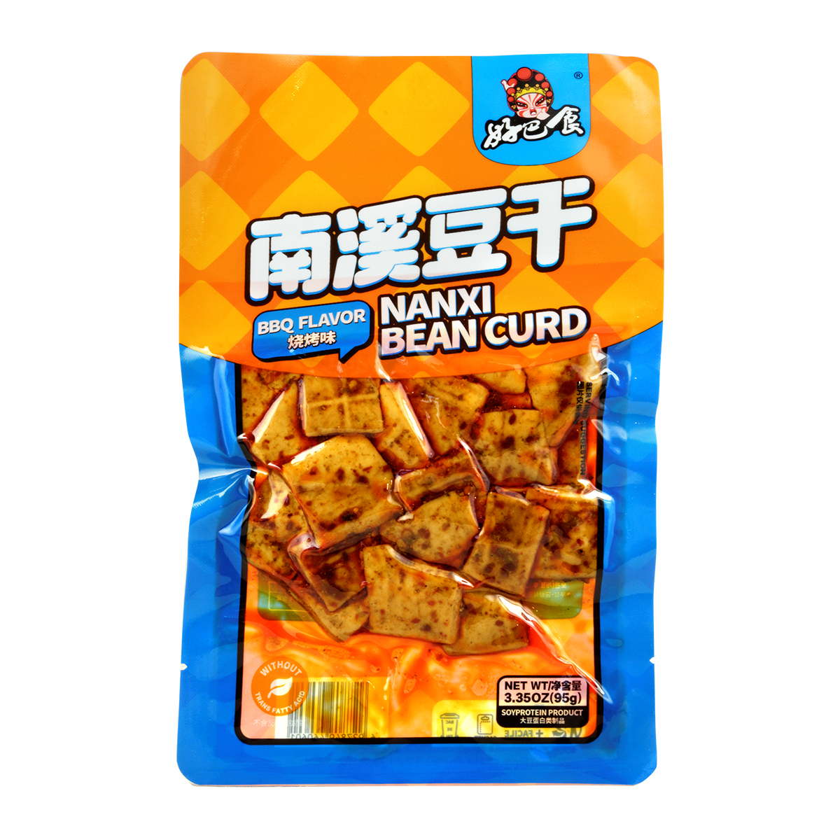 Snack soia cu aromă de BBQ HAO BA SHI 95g