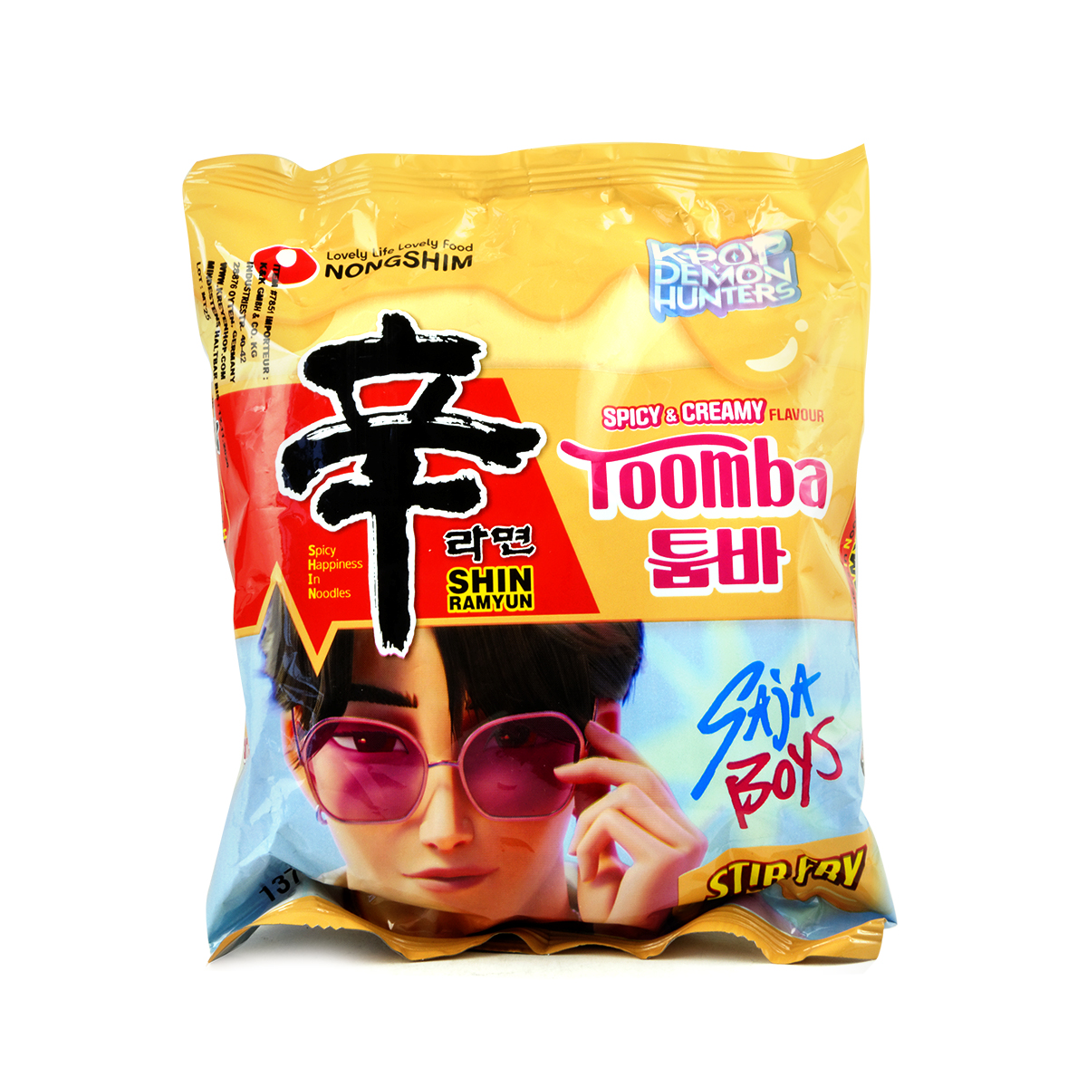 Tăiței instant Shin Toomba NONGSHIM 137g