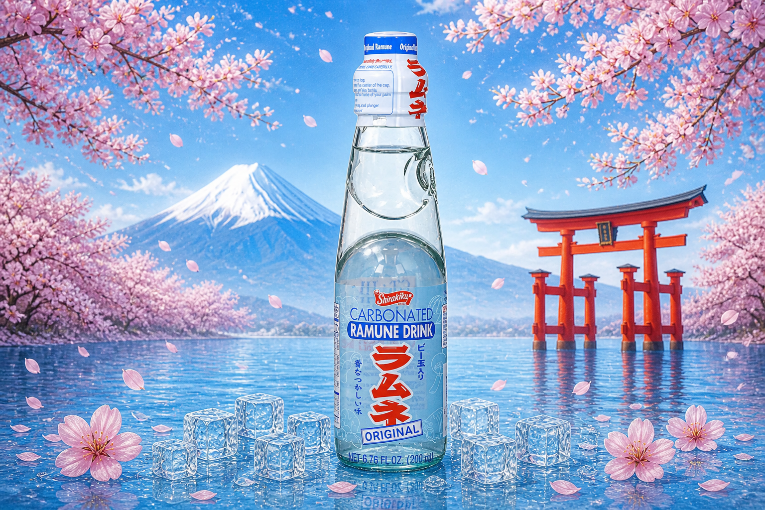 Ramune: băutura japoneză cu bilă de sticlă — ce este, cum se deschide, arome