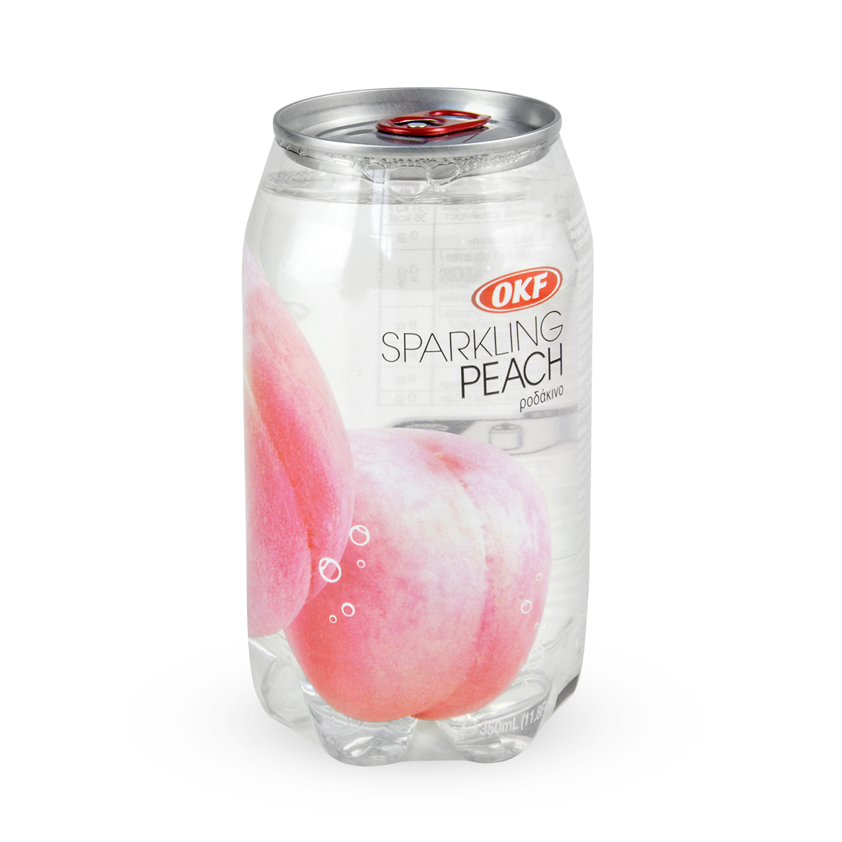 Bautură carbogazoasă cu piersică OKF 350ml