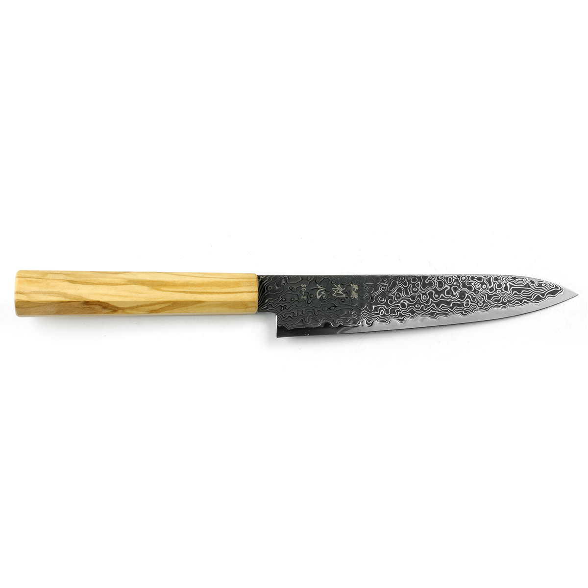Cuțit japonez Hatsukokoro Petty SG2 Damascus 150mm