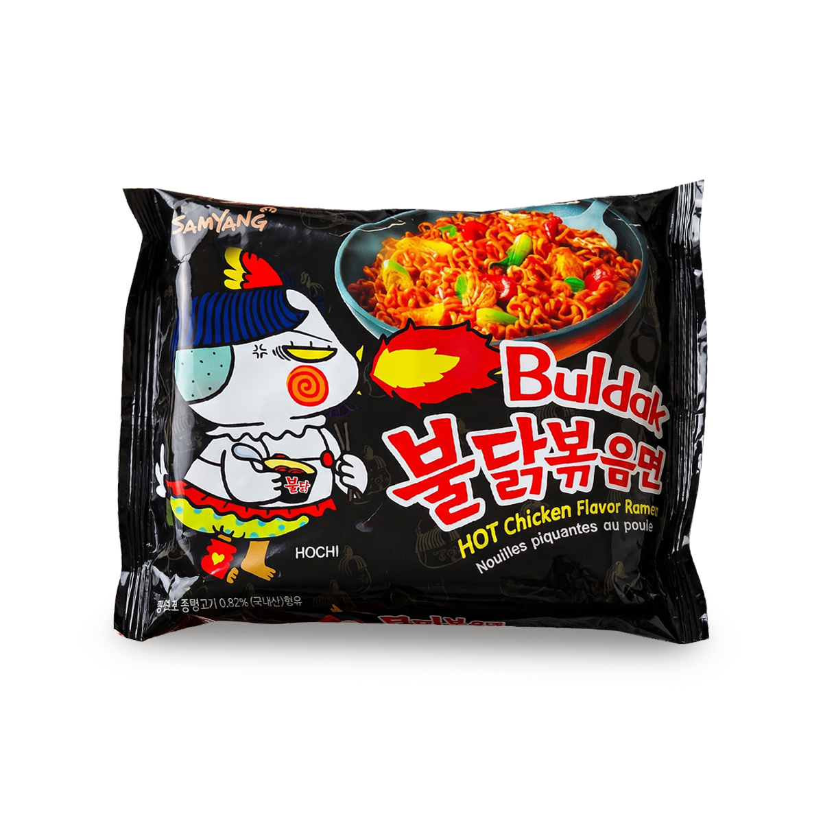 Tăiței instant Fried spicy chicken SAMYANG 140g