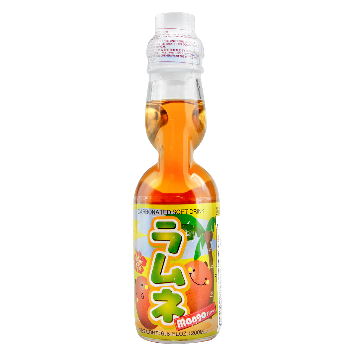 Băutură carbogazoasă cu mango Ramune HATAKOSEN 200ml