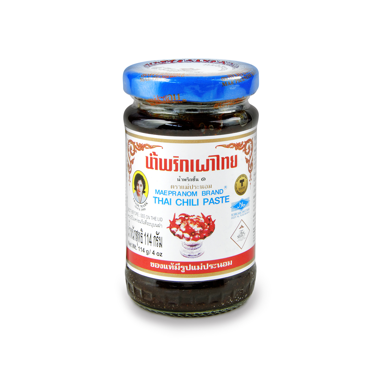 Pastă chilli in ulei MAEPRANOM 114g