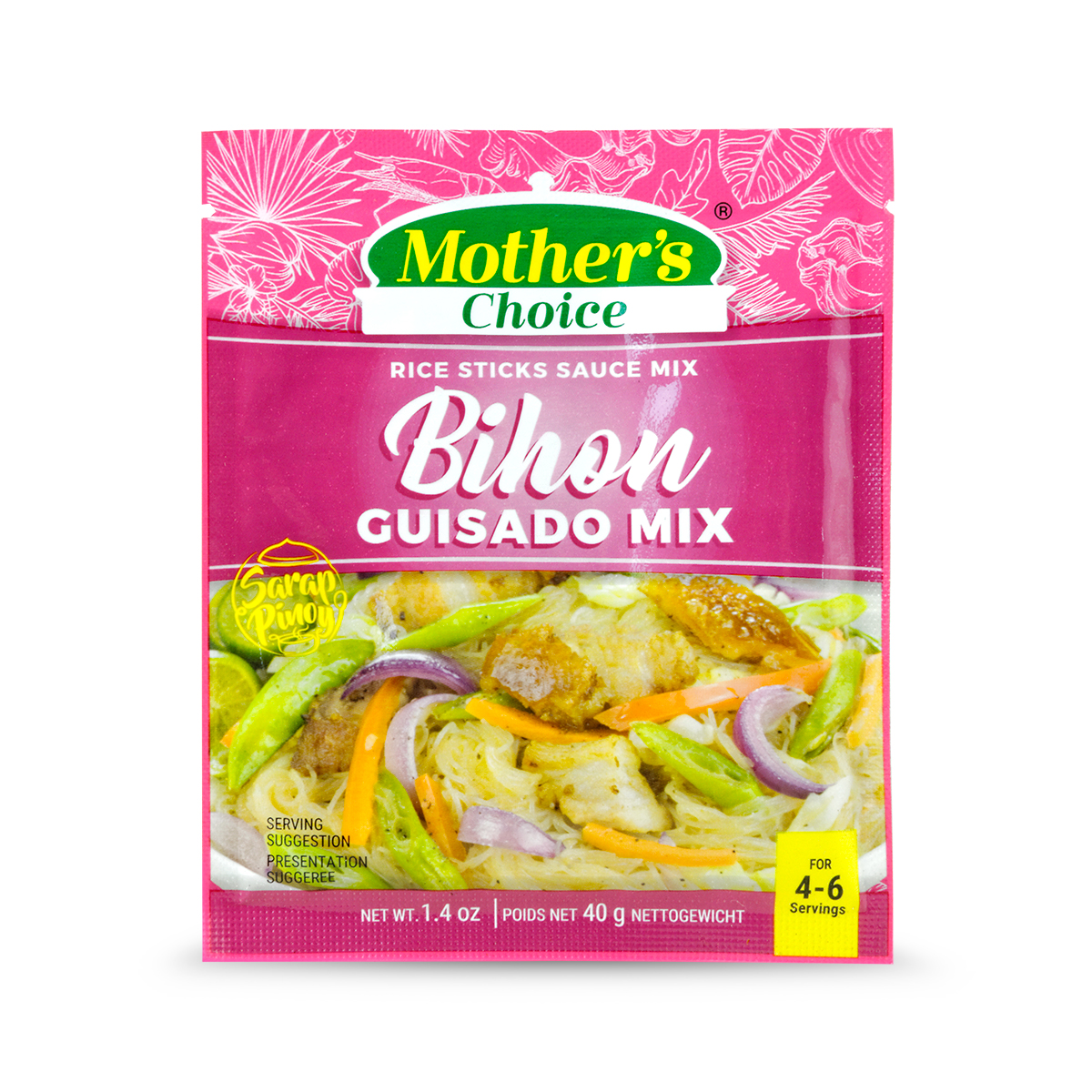 Mix Bihon Guisado pentru tăiței de orez MOTHER'S CHOICE 40g