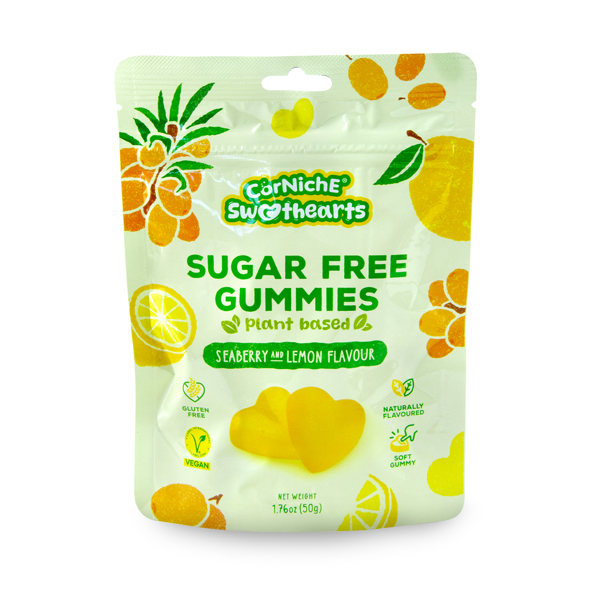 Jeleuri fără zahăr (cătină & lămâie) CORNICHE 50g
