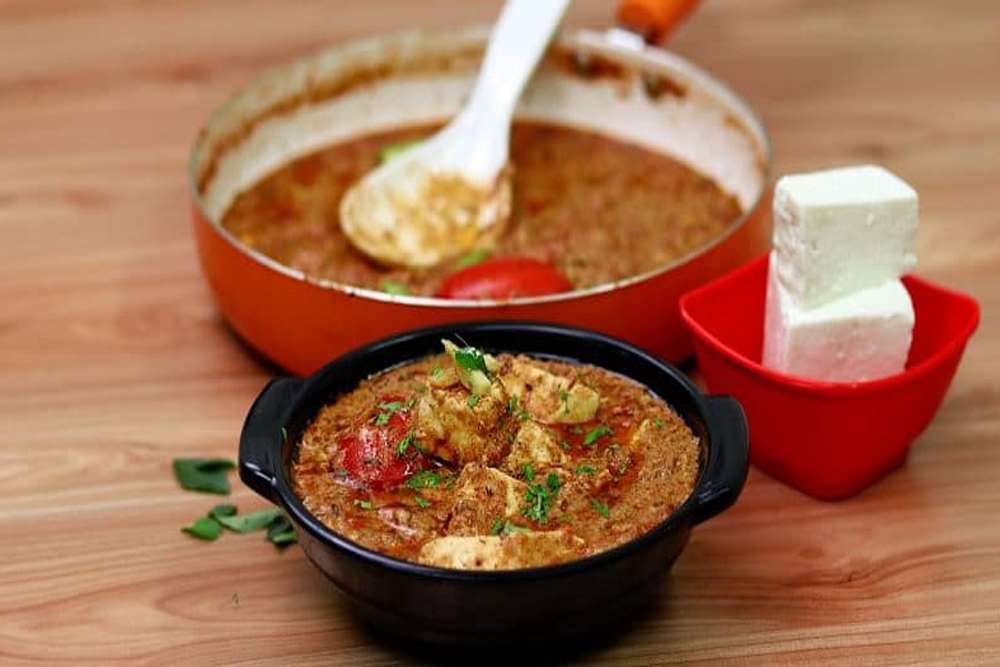 Paneer Kolhapuri au lait de coco