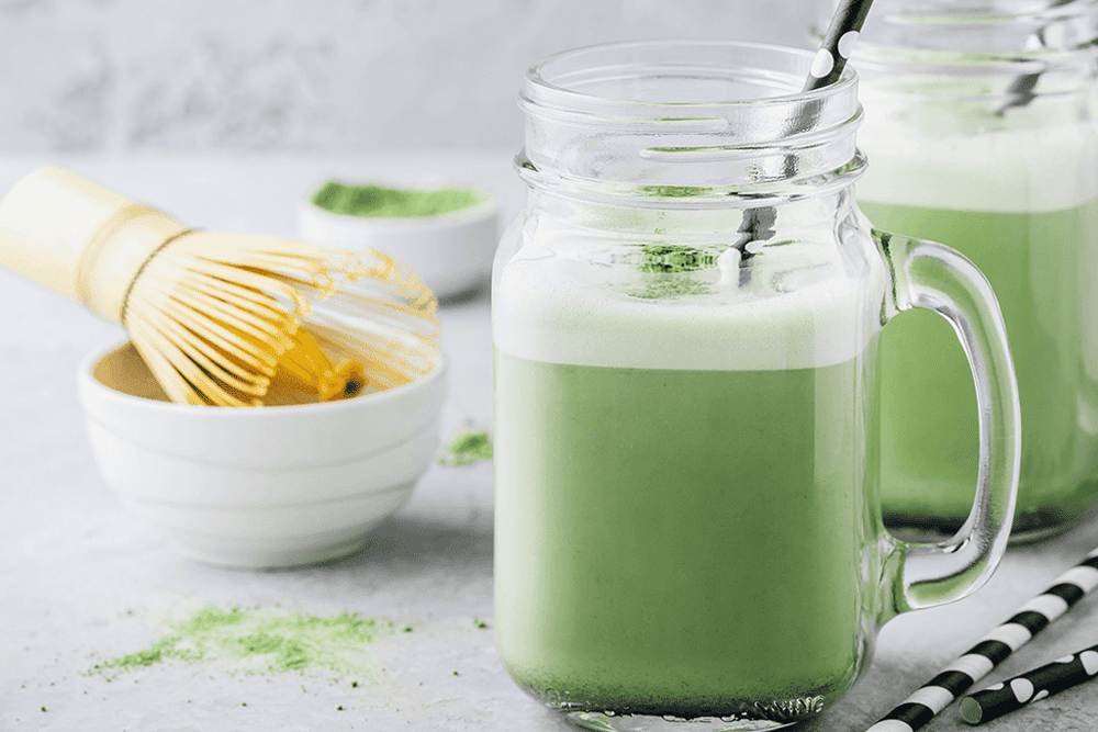 Smoothie cu Matcha Smoothie cu Matcha
