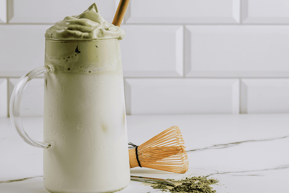 Matcha Iced Latte Matcha Iced Latte