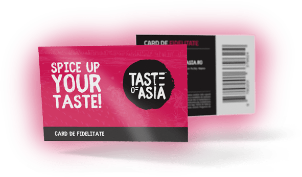 Card de fidelitate Taste of Asia