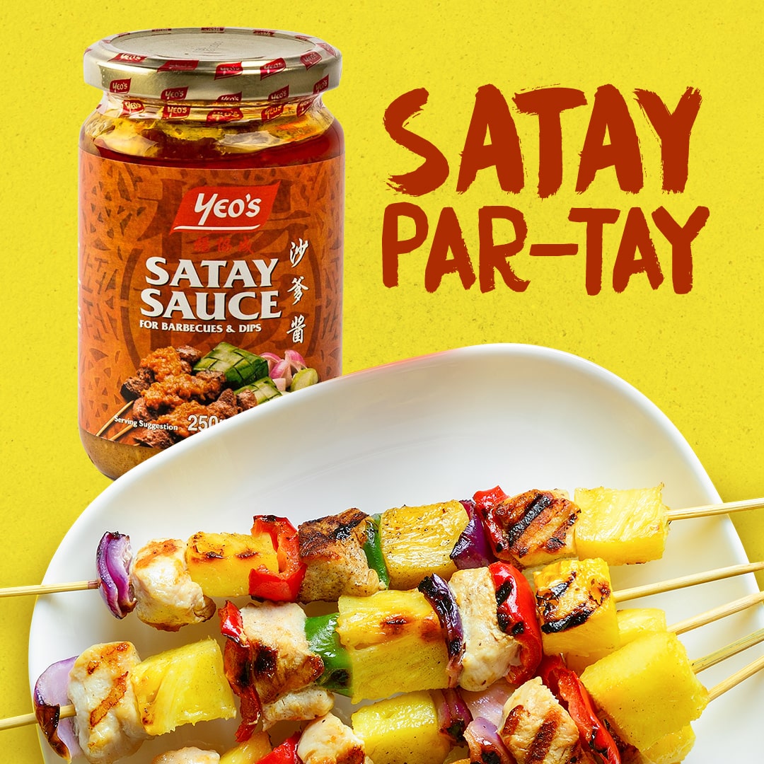 Yeo's Satay Sauce is a popular blend of peanut spices